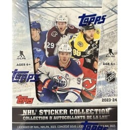 2023-24 Topps NHL Hockey Sticker Collection Box and Album - Canada Card World
