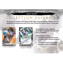 2023 Topps Inception Baseball Hobby Box - Canada Card World