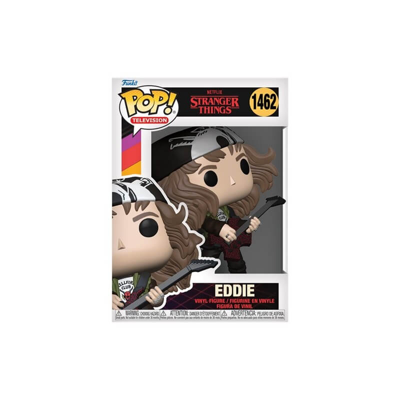 POP! Stranger Things 4 Eddie with Guitar Vinyl Figure