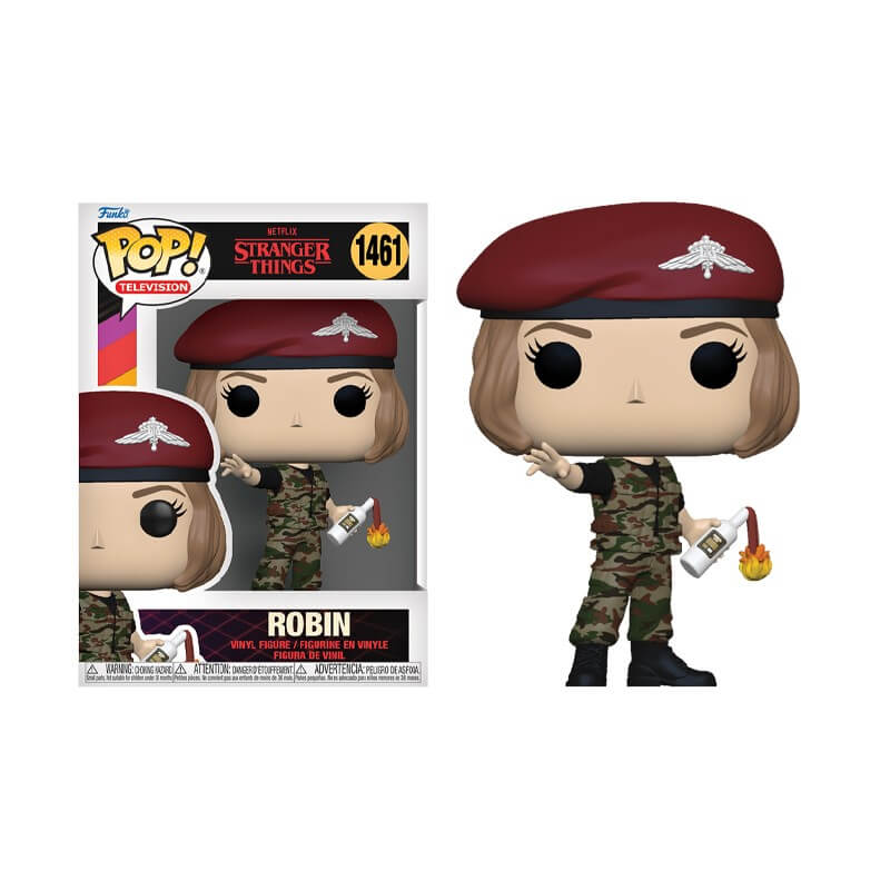 POP! Stranger Things 4 Robin with Cocktail Vinyl Figure