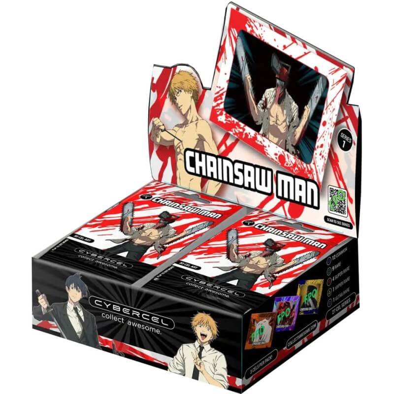Cybercel Chainsaw Man Trading Cards Hobby Box