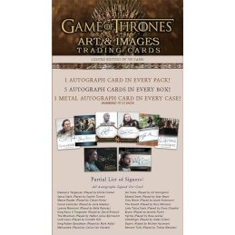 Game Of Thrones Art and Images Trading Cards Hobby Box