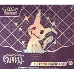 Pokemon Scarlet and Violet Paldean Fates Elite Trainer Box
