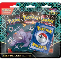 Pokemon Scarlet and Violet Paldean Fates Tech Sticker Collection - Bundle of 3