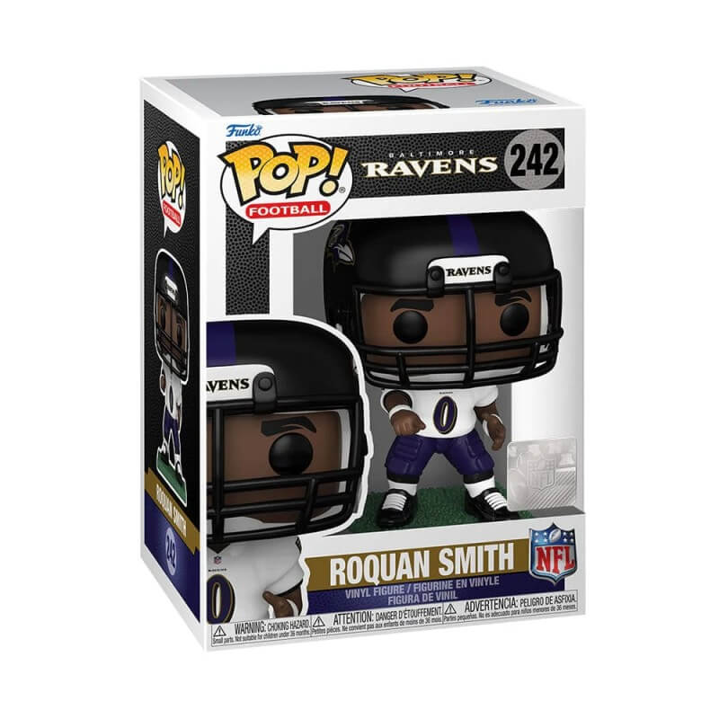 POP! NFL Roquan Smith Baltimore Ravens Vinyl Figure