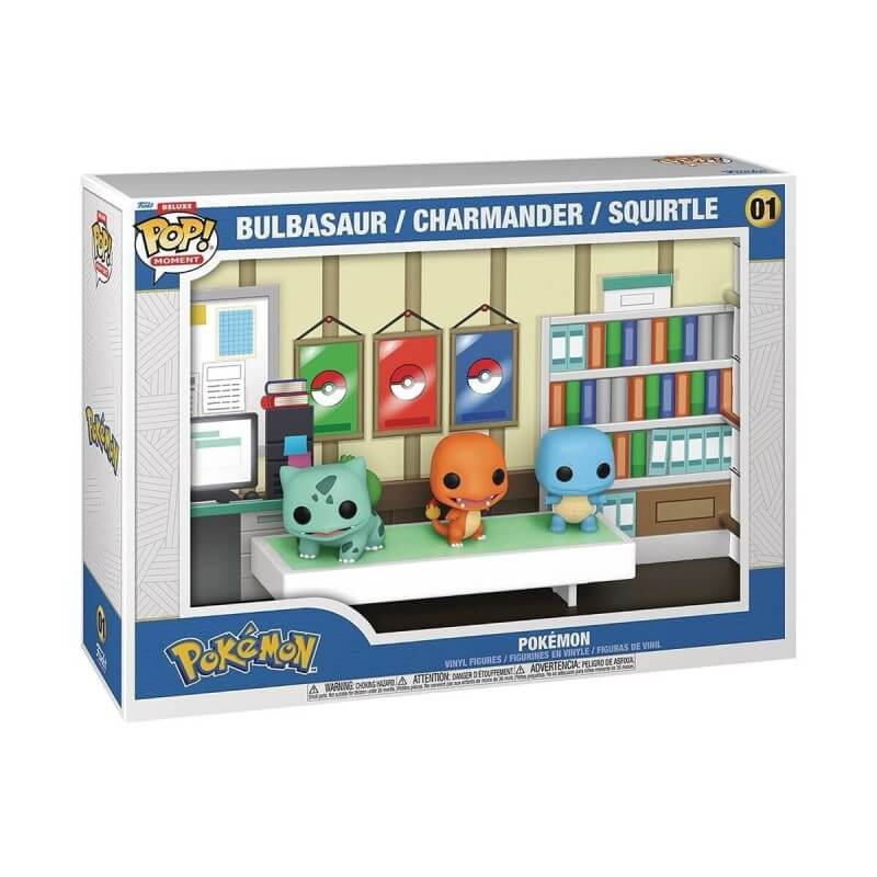 POP! Moments Deluxe Pokemon Starters Vinyl Figure