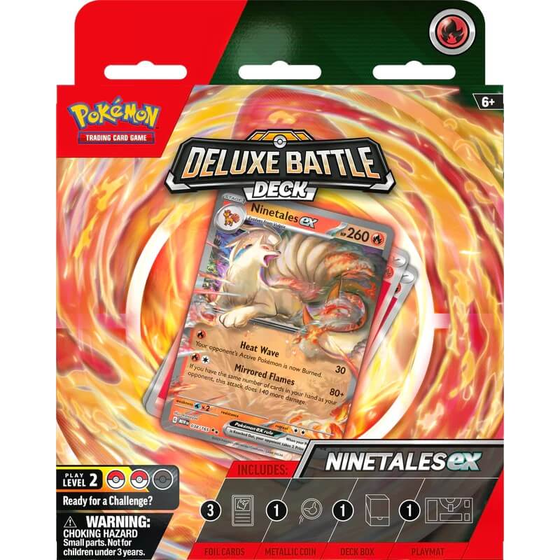 Pokemon Ninetales ex Deluxe Battle Deck