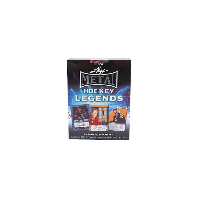 2024 Leaf Metal Hockey Legends Hobby Box