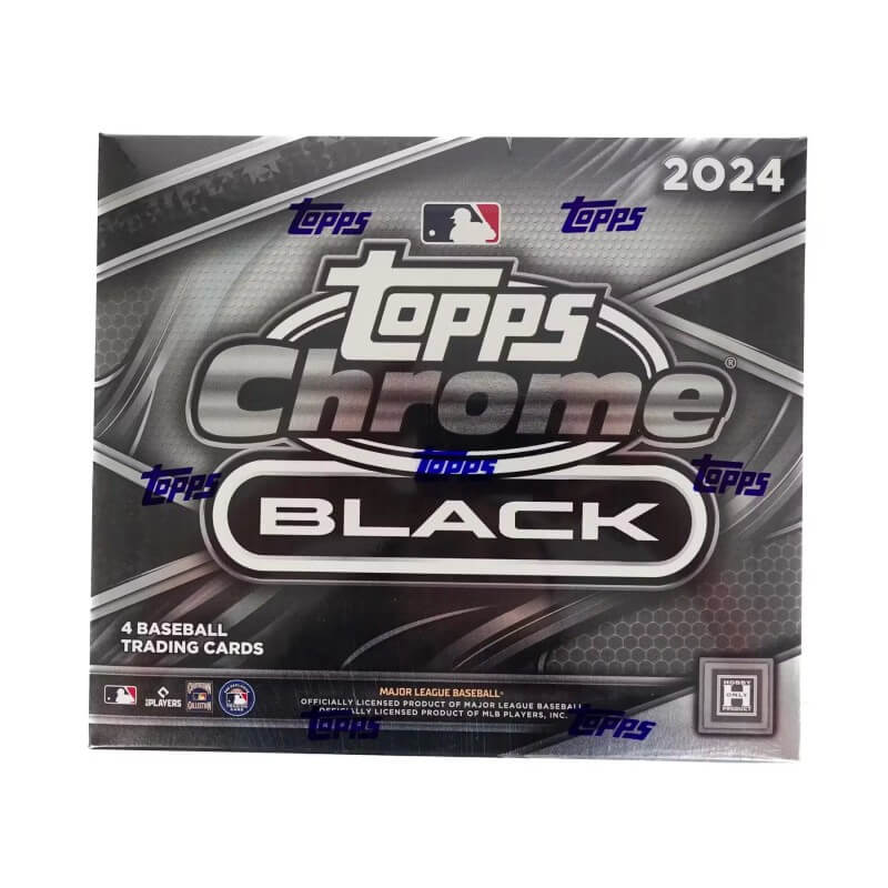 2024 Topps Chrome Black Baseball Hobby Box