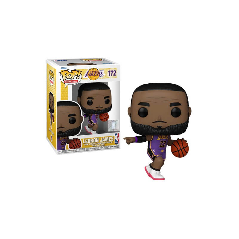 POP! NBA Los Angeles Lakers Lebron James Purple S14 Vinyl Figure