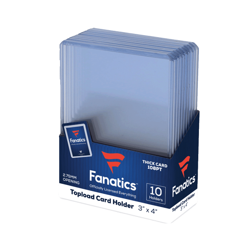 Fanatics 108pt Toploaders - 10 Pack