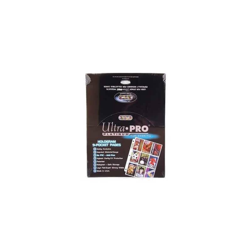 Box of 100) Ultra Pro Platinum Flexible Comic Book Resealable Binder Pages