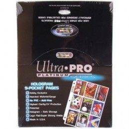 Ultra Pro Platinum 9-Pocket Pages (100 Count Box)