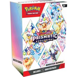 Pokemon Scarlet and Violet Prismatic Evolutions Booster Bundle Box