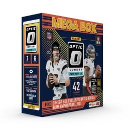 2024 Panini Donruss Optic Football Mega Box - Blue Hyper Parallels