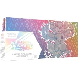 Pokemon Scarlet and Violet Prismatic Evolutions Super Premium Collection Box