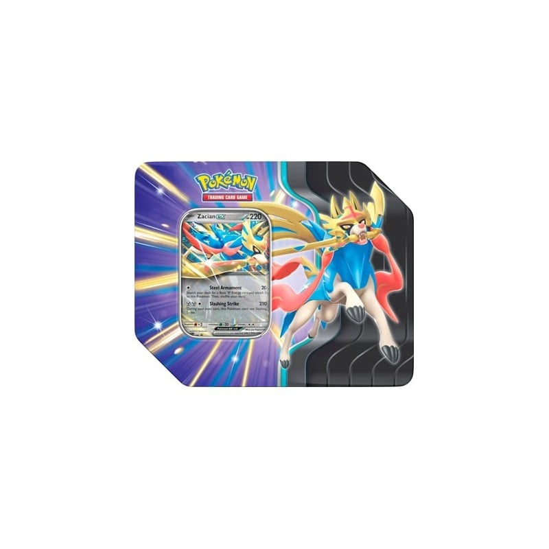 Pokemon Slashing Legends Tin - Zacian ex Pokemon Slashing Legends Tin - Zacian ex