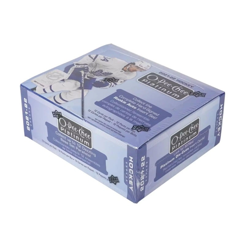 2021-22 Upper Deck O-Pee-Chee Platinum Hockey Hobby Box 2021-22 Upper Deck O-Pee-Chee Platinum Hockey Hobby Box