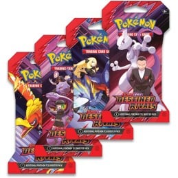 Pokemon Scarlet and Violet Destined Rivals Sleeved Booster Pack - Lot of 24