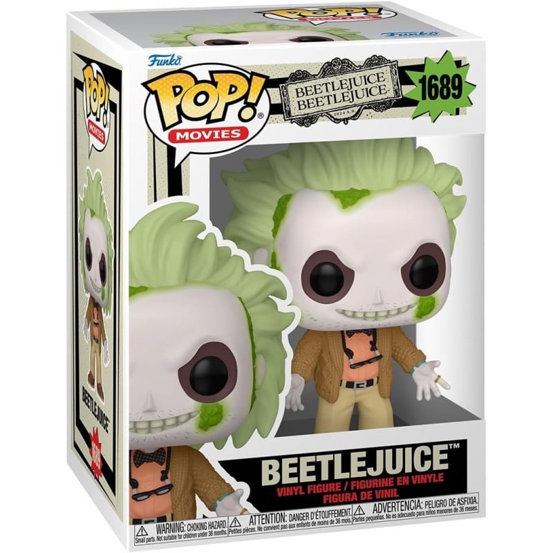 POP! Movies Beetlejuice 2 Beetlejuice Vinyl Figure POP! Movies Beetlejuice 2 Beetlejuice Vinyl Figure