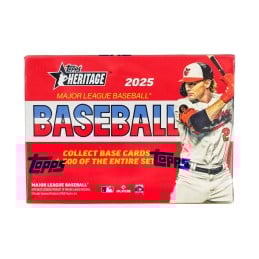 2025 Topps Heritage Baseball Blaster Box