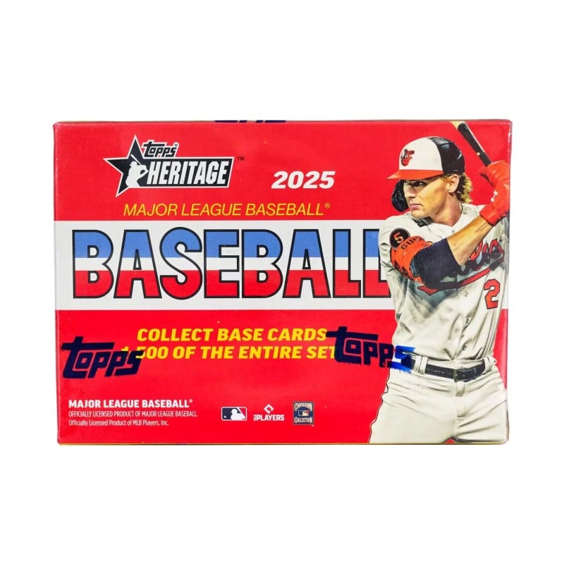 2025 Topps Heritage Baseball Blaster Box 2025 Topps Heritage Baseball Blaster Box