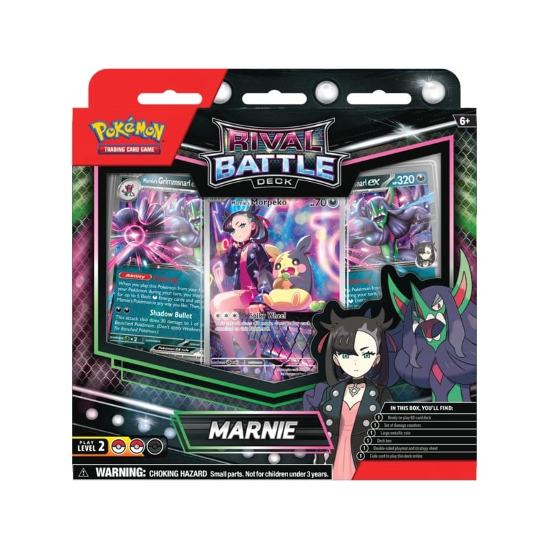 Pokemon Marnie Steven Rival Battle Deck Pokemon Marnie Steven Rival Battle Deck