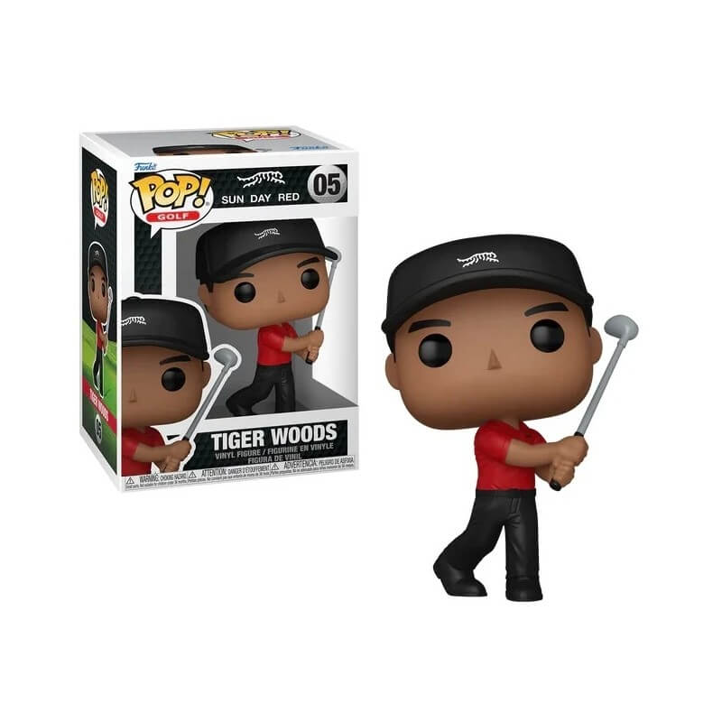 POP! Golf Tiger Woods Swing Vinyl Figure