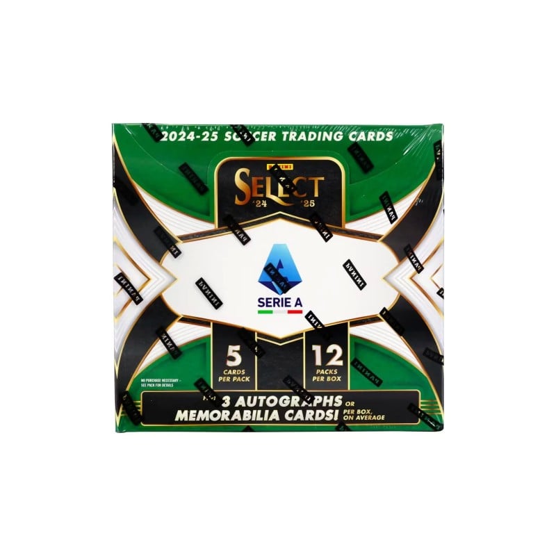 2024-25 Panini Select Serie A Soccer Hobby Box 2024-25 Panini Select Serie A Soccer Hobby Box