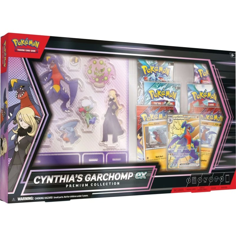 Pokemon Cynthias Garchomp EX Premium Collection Box Pokemon Cynthias Garchomp EX Premium Collection Box