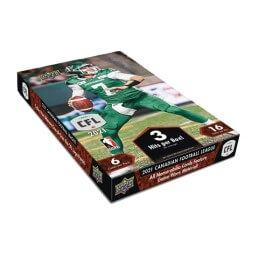 2021 Upper Deck CFL Football Hobby Box