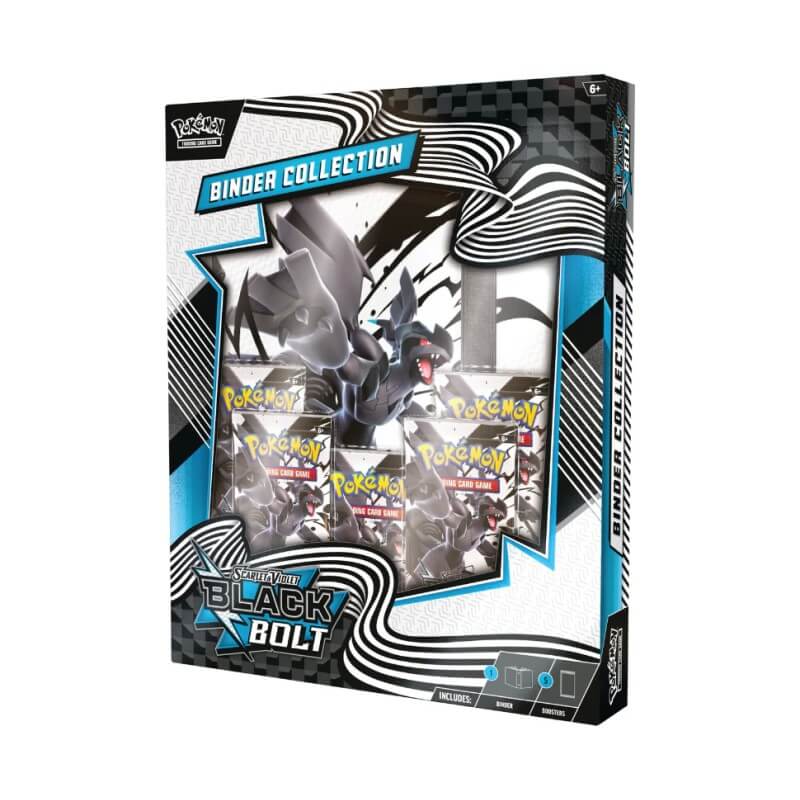 Pokemon Scarlet and Violet Black Bolt Binder Collection Box - Canada Card World