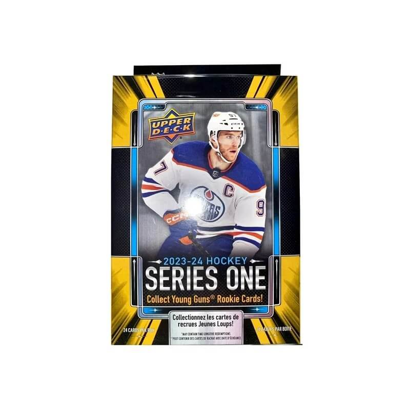 2023-24 Upper Deck Series 1 Hockey Hanger Box