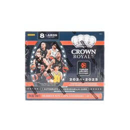 2024-25 Panini Turkish Airlines Euroleague Crown Royale Basketball Hobby Box