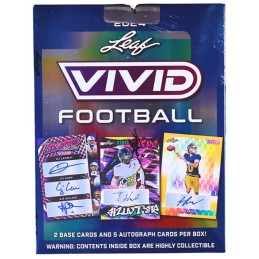 2024 Leaf Vivid Football Hobby Box