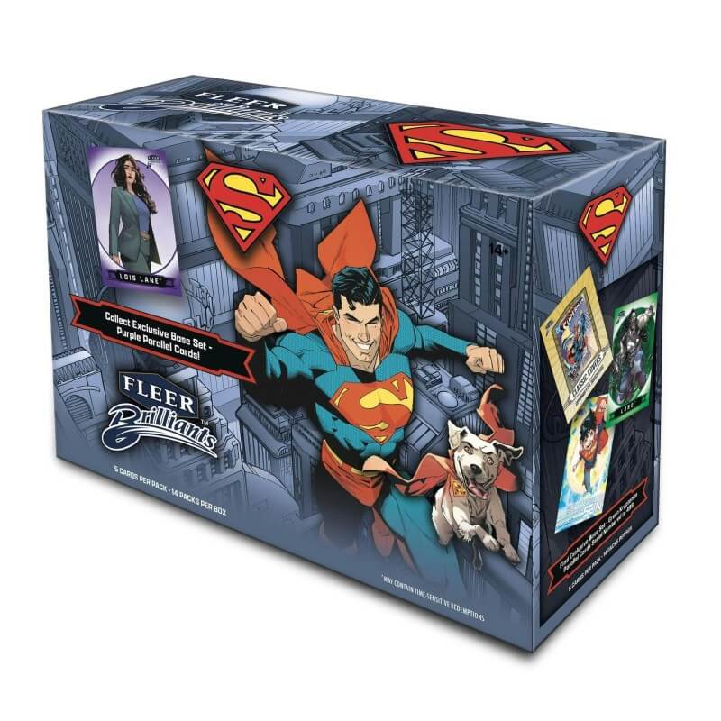 2025 Fleer Brilliants Superman Mega Box