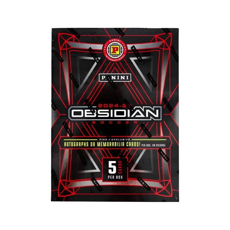2024-25 Panini Obsidian International Soccer Hobby Box