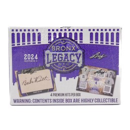 2024 Leaf A Bronx Legacy NYC Series 2 Baseball Hobby Box