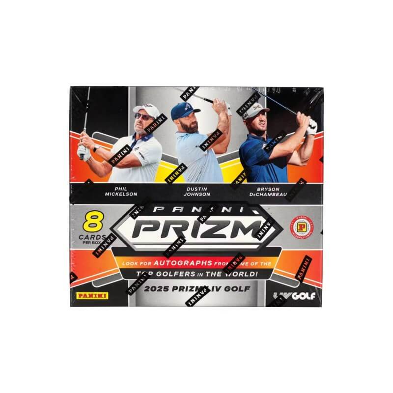 2025 Panini Prizm LIV Golf International Hobby Box