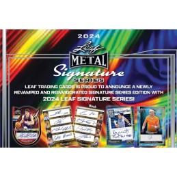 2024 Leaf Metal Signature Series Hobby Box