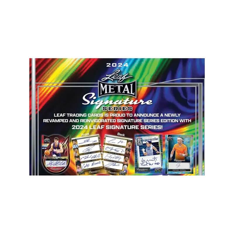 2024 Leaf Metal Signature Series Hobby Box