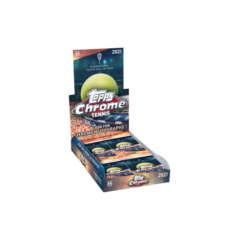 2021 Topps Chrome Tennis Hobby Box