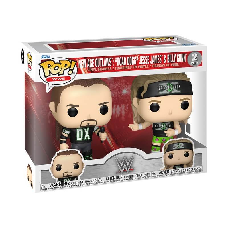 POP! WWE New Age Outlaws Jesse James Billy Gunn Vinyl Figure
