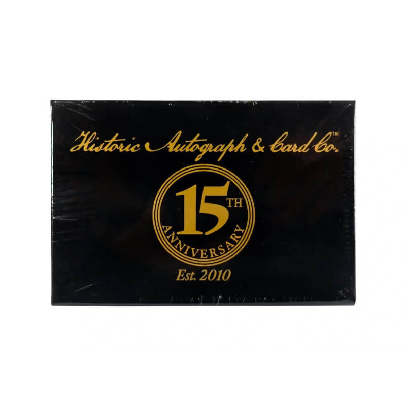 2025 Historic Autographs 15th Anniversary Hobby Box