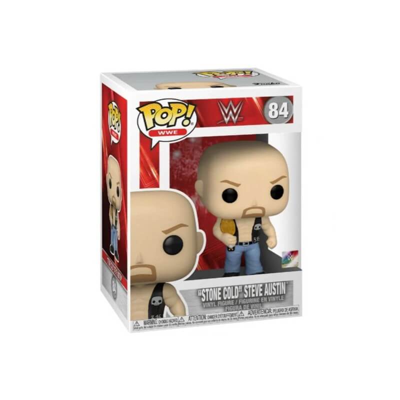 POP! WWE Stone Cold Steve Austin with Belt Vinyl Figure