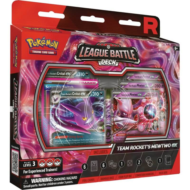 Pokemon Team Rockets Mewtwo ex League Battle Deck