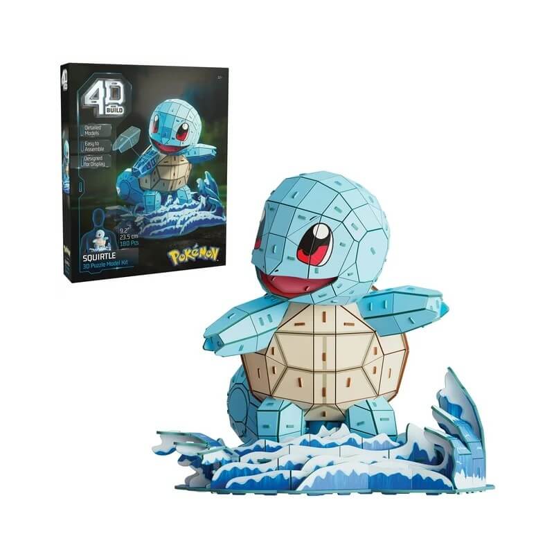 Spin Master Games Pokemon Squirtle 4D Puzzle