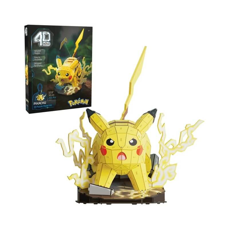 Spin Master Games Pokemon Pikachu 4D Puzzle