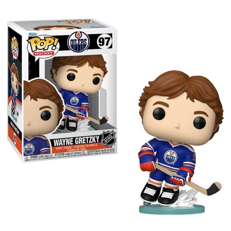 POP! NHL Wayne Gretzky Rookie Edmonton Oilers Vinyl Figure - Canada Card World