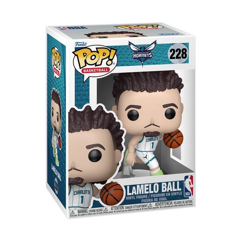 POP! NBA Charlotte Hornets Lamelo Ball Alternate Vinyl Figure
